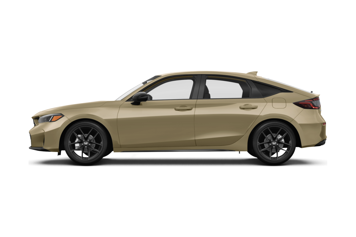 Honda Civic - Side view Honda Civic - Side view